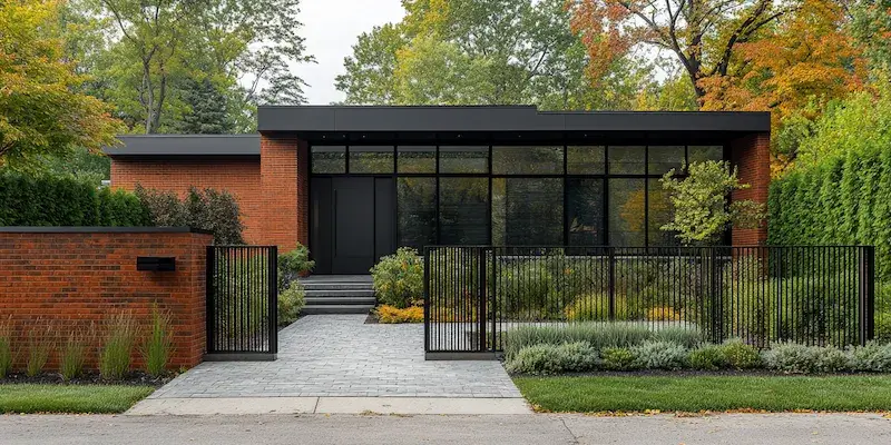 Alu Sichtschutzzaun aus Polen