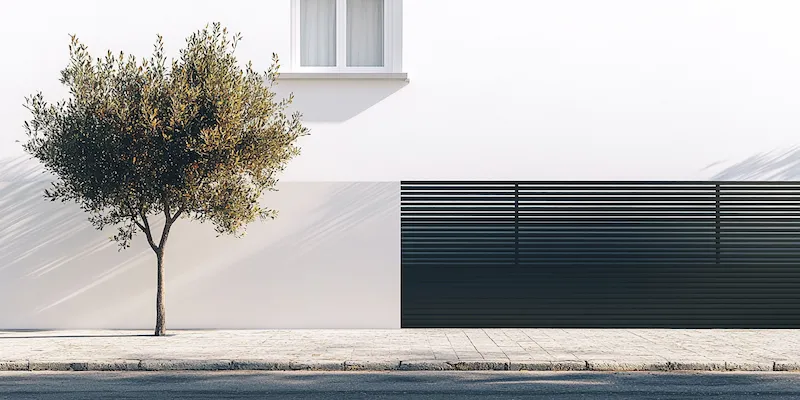 Alu Sichtschutzzaun aus Polen