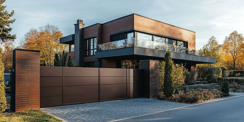 Gartenzaun Metall Polen