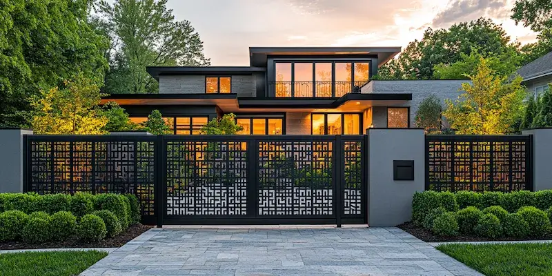 Sichtschutzzäune aus Polen mit Montage