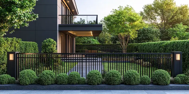 Sichtschutzzaun aus Polen